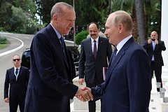 Переговоры Путина с Эрдоганом начнутся в 13:00